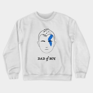 Dad of Boy Crewneck Sweatshirt